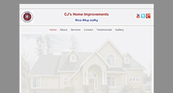 Desktop Screenshot of cjhomeimprovementsllcvermont.com